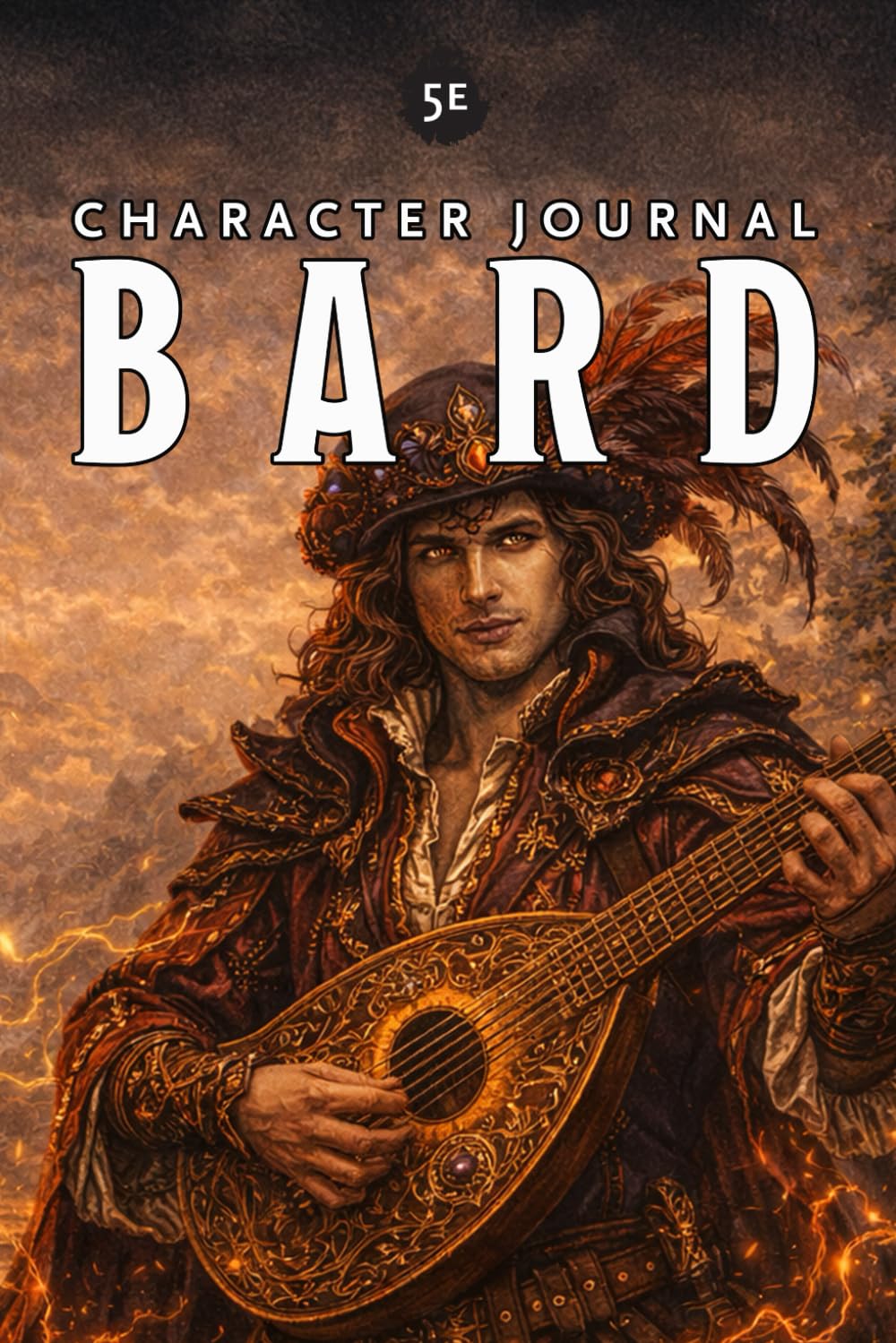 RPG Character Journal - Bard: Fantasy RPG Character Sheet, Journal & Campaign Notes