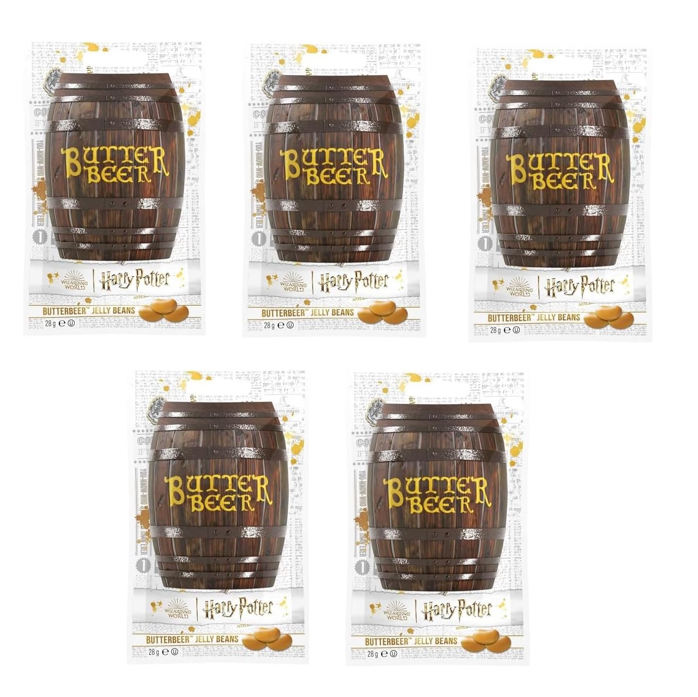Amazon | ハリーポッター バタービール ジェリービーンズ 28g×5
