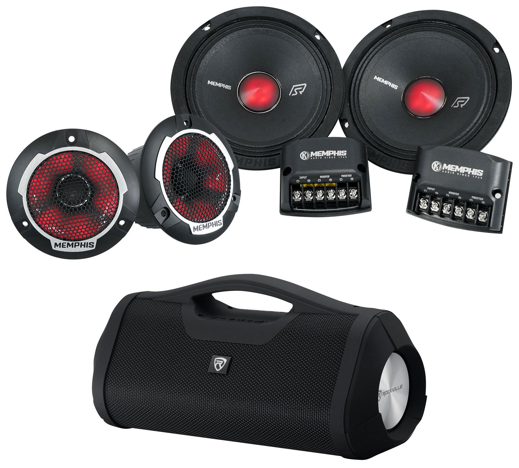 Amazon.com: Memphis Audio SRXP62CV2 SRX 6.5