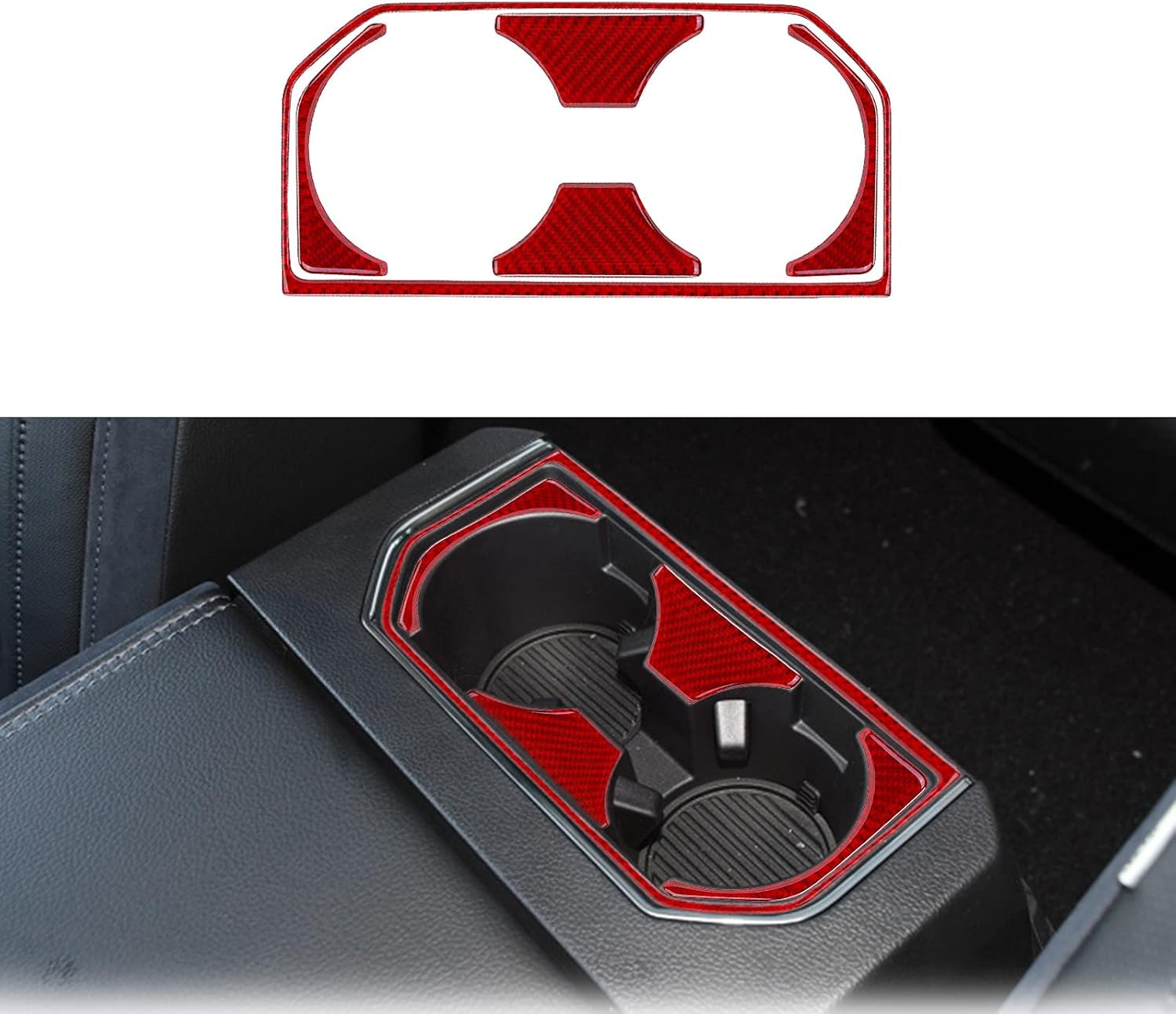 nuoozy Compatible with Rear Water Cup Holder Frame Cover