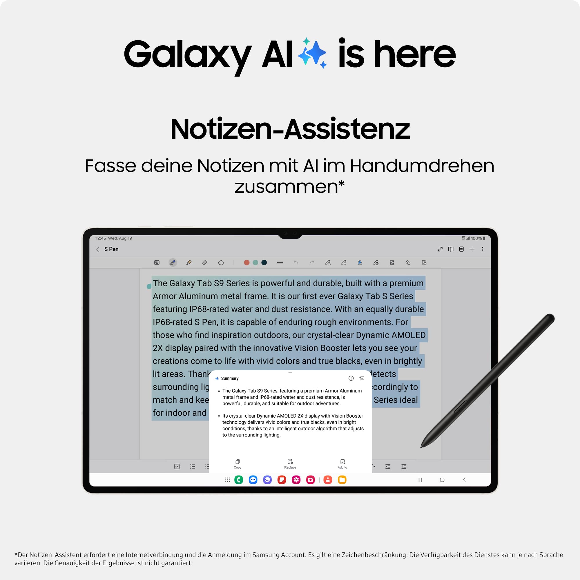 Samsung Galaxy Tab S9 Ultra AI-Android-Tablet 512G – Bild 2