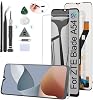 RongZy Display for ZTE Blade A54/A34 LCD Screen Replacement Digitizer Touchscreen Mounted Replacement with Tools (Black)