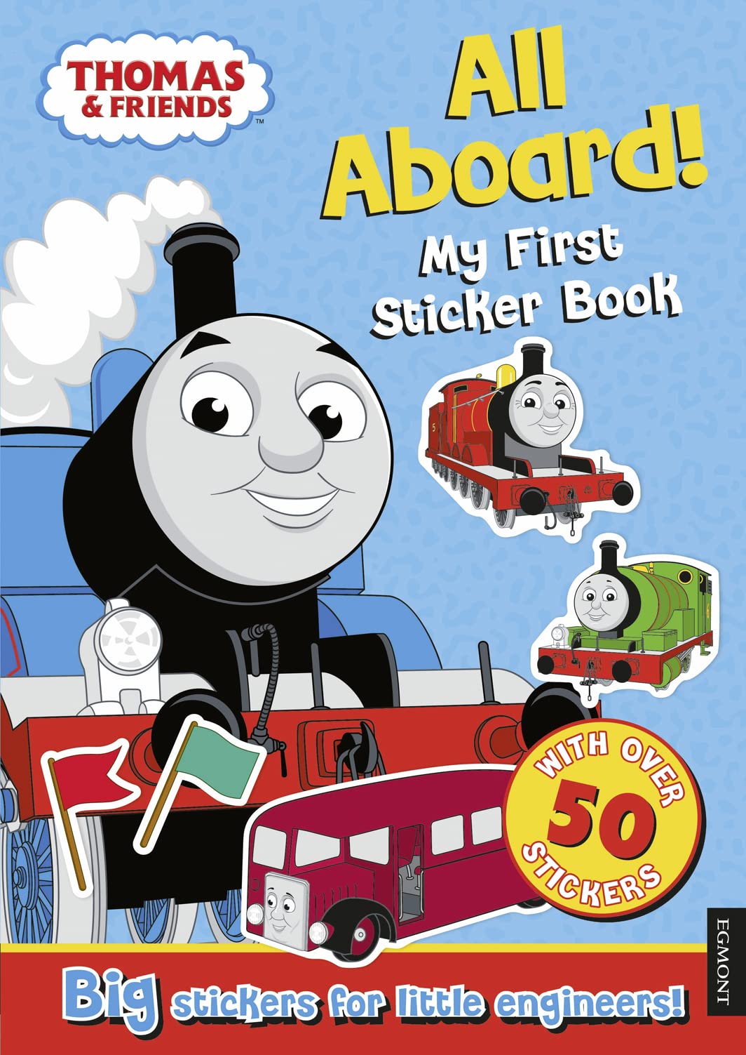 Thomas the Tank Engine All Aboard! My First Sticker Book Paperback – Picture Book, 29 Jan. 2015