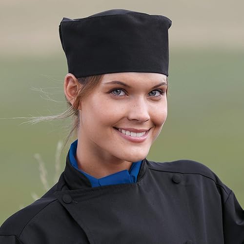 Miniatura 4 de Uncommon Threads Gorro unisex con elástico para chef y cocinero