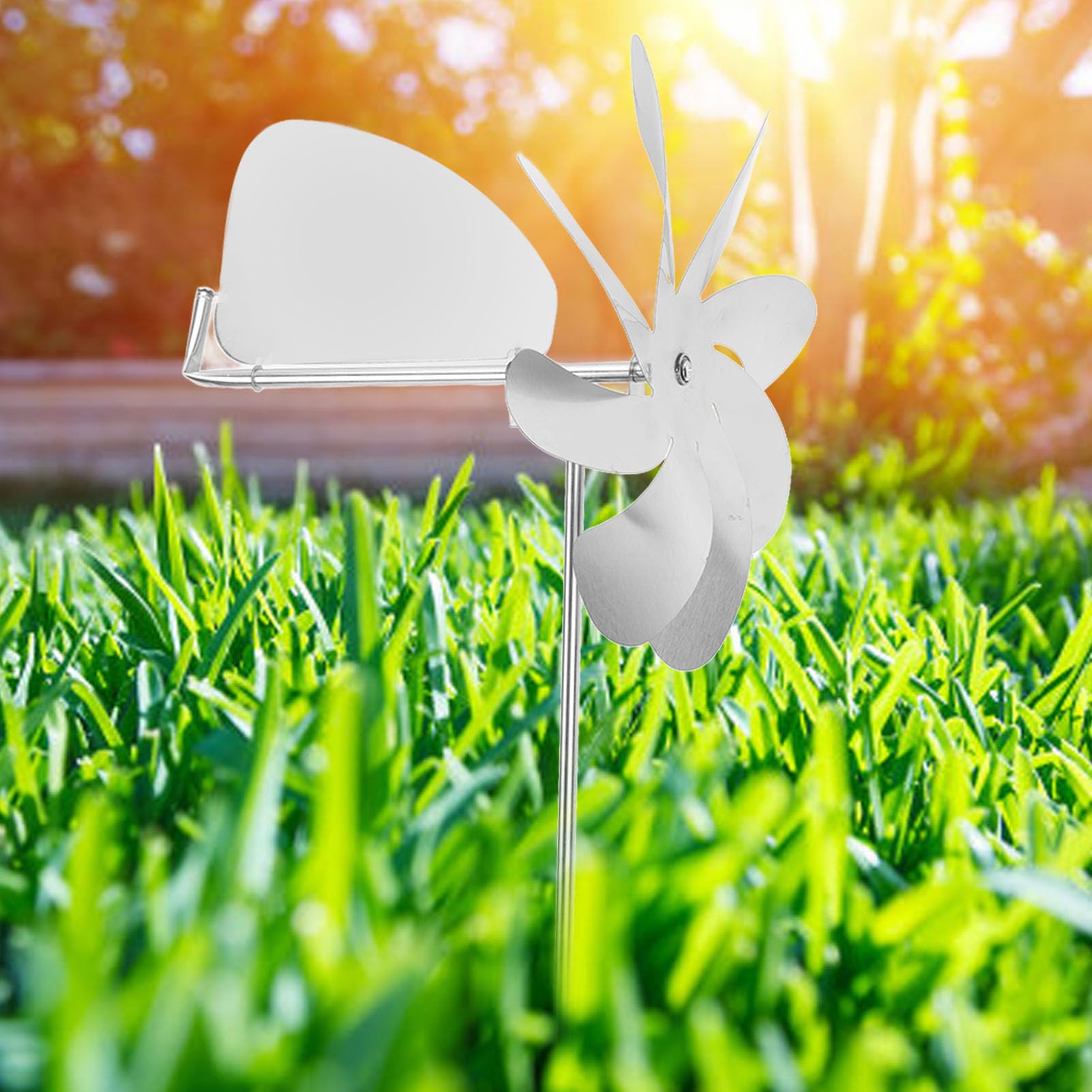 Amazon.co.jp: VGEBY 風見鶏風向計 ステンレス製風見鶏 風向計風車 360