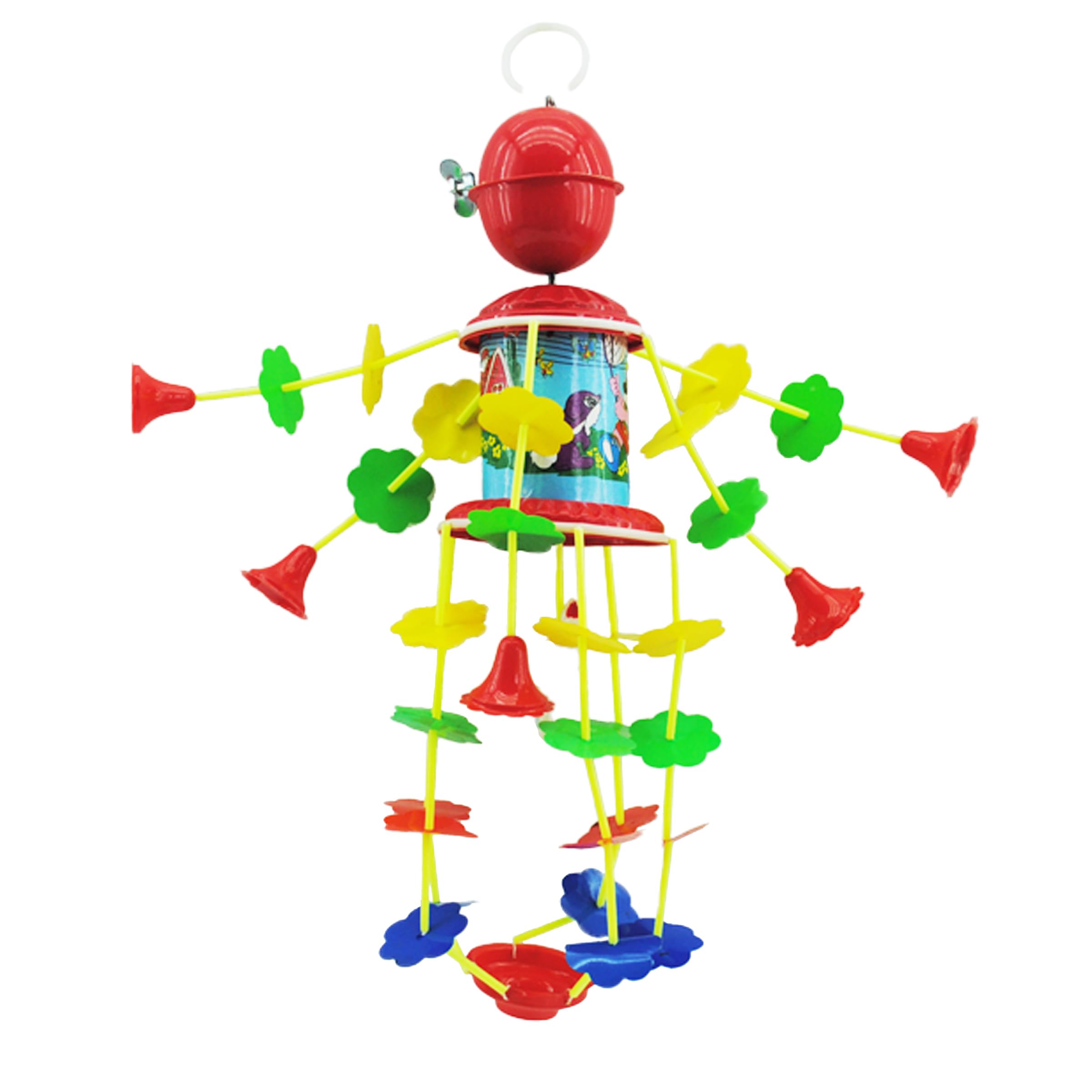 VGRASSP Musical Merry Go Round Dangling Cradle Toy for Baby and Toddlers - Rotating Jhoomer with Cute Soothing Music - Wind Up Spring Action Entertainment Toy - Color As Per Stock (B0CY8BVVPC) Amazon Price History, Amazon Price Tracker