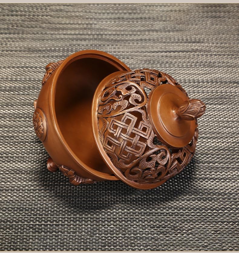 Incense Burner Incense Stick Stand Copper Incense Burner Household Aromatherapy Burner Lotus Incense Burner Incense Utensil Accessories Incense Stick Holder