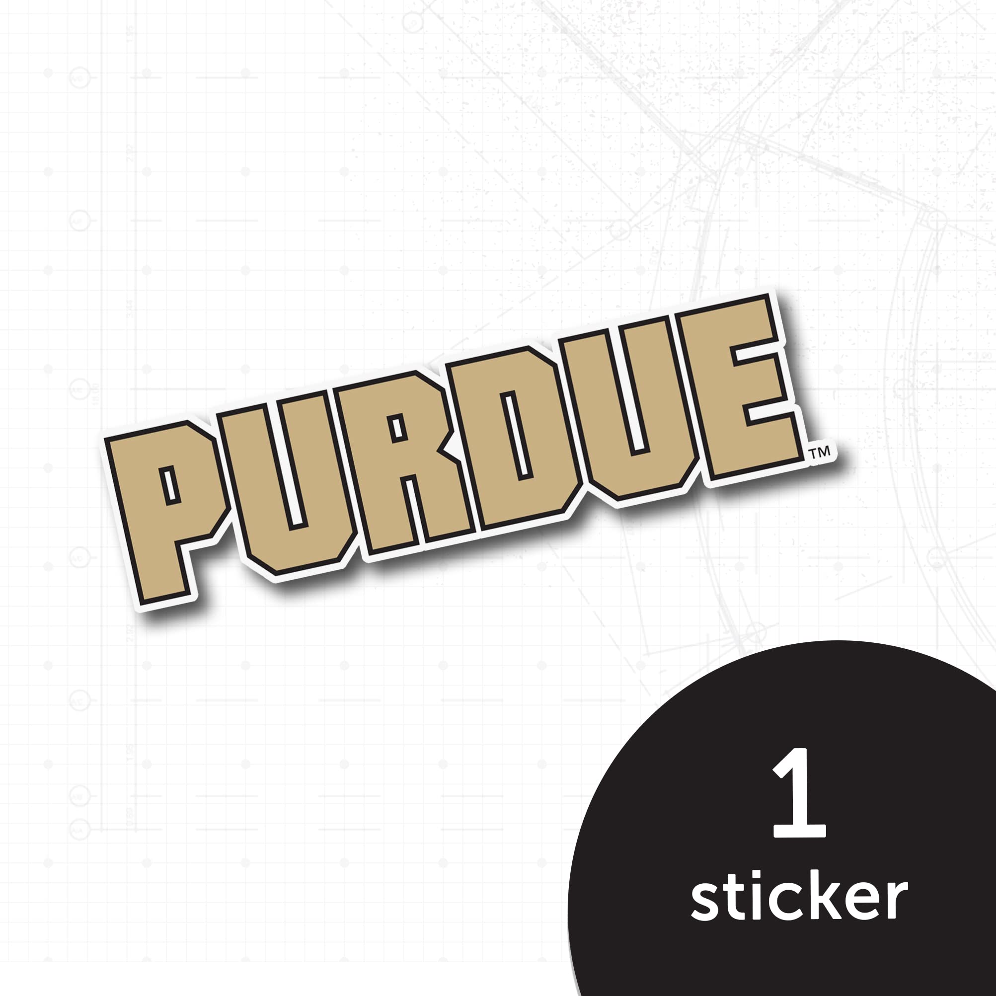 Purdue University Official Vinyl Sticker Decal Pack (Set Of 4) - Proud Parent Laptop Car Water Bottle Decor