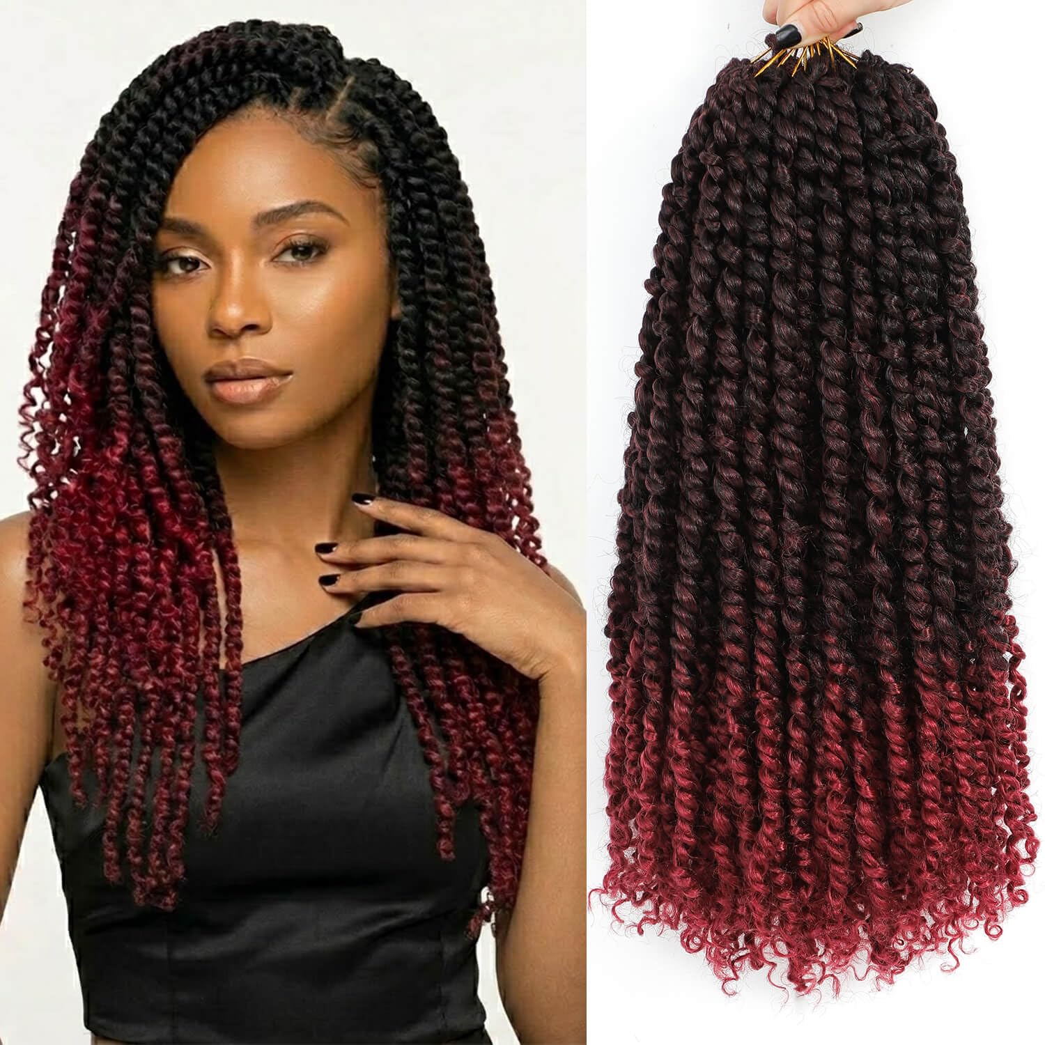 Amazon.com : Bestlove 18 Inch 8 Packs Pre-twisted Passion Twist