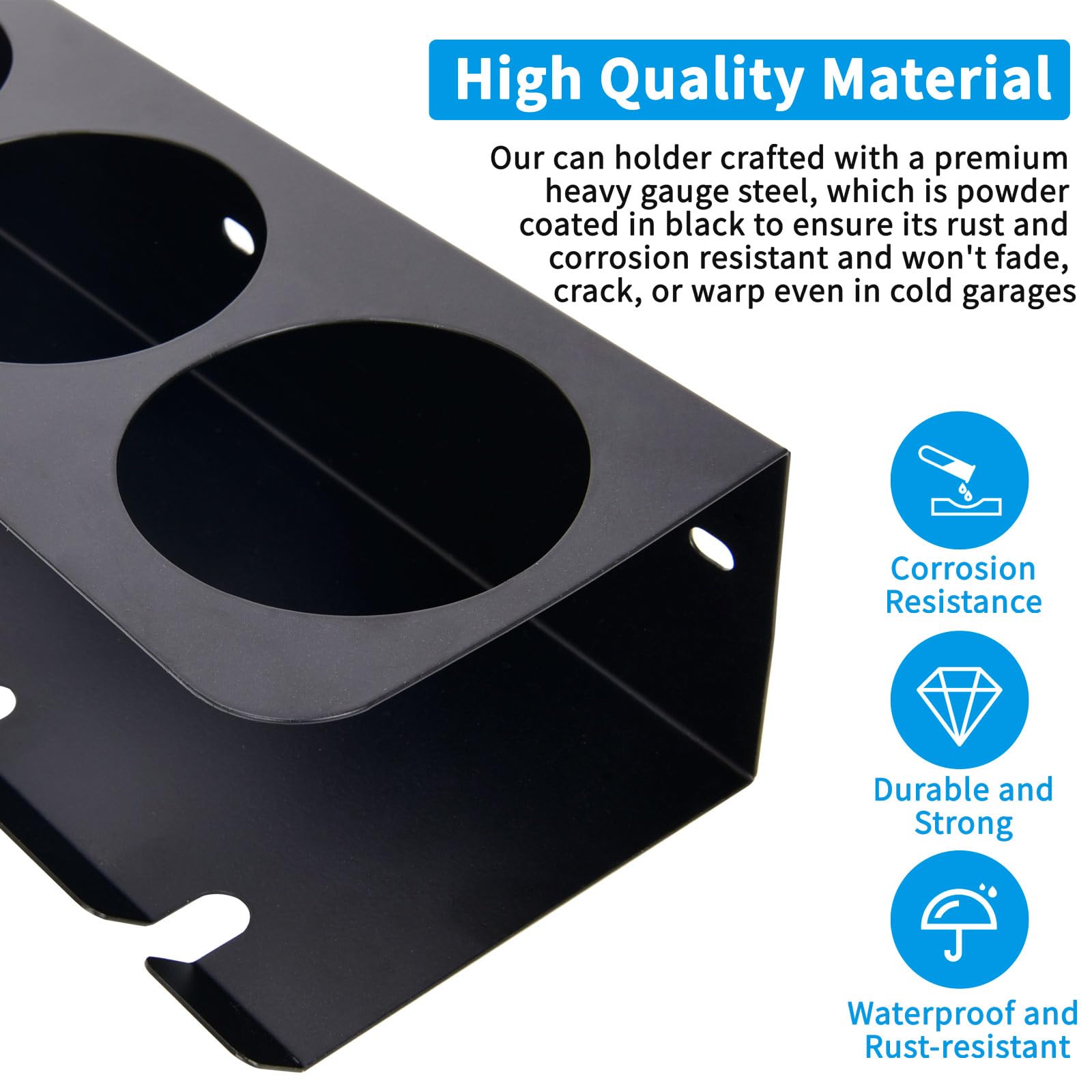 LNTYQ Support Mural Pour Flacon Pulvérisateur, Support De Canette