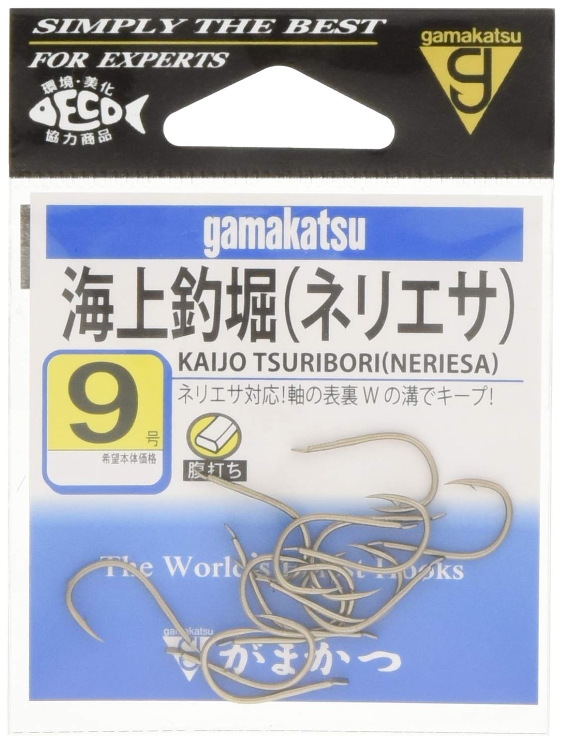 Amazon | がまかつ(Gamakatsu) 海上釣堀 ネリエサ 茶 9号 66661