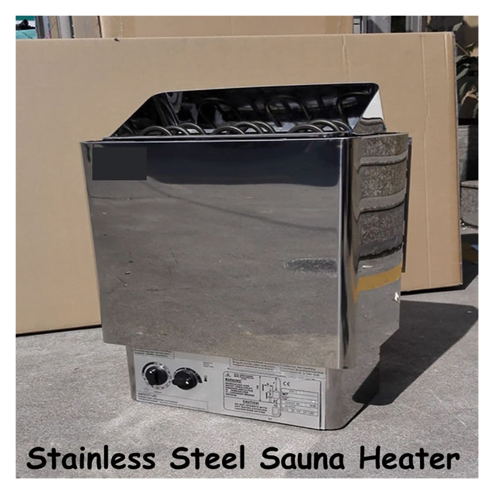 Sauna Portatile, Riscaldatore sauna a vapore a stufa Generatore di con controller interno casa Usa fornace riscaldamento Attrezzatura a secco(4.5kw)