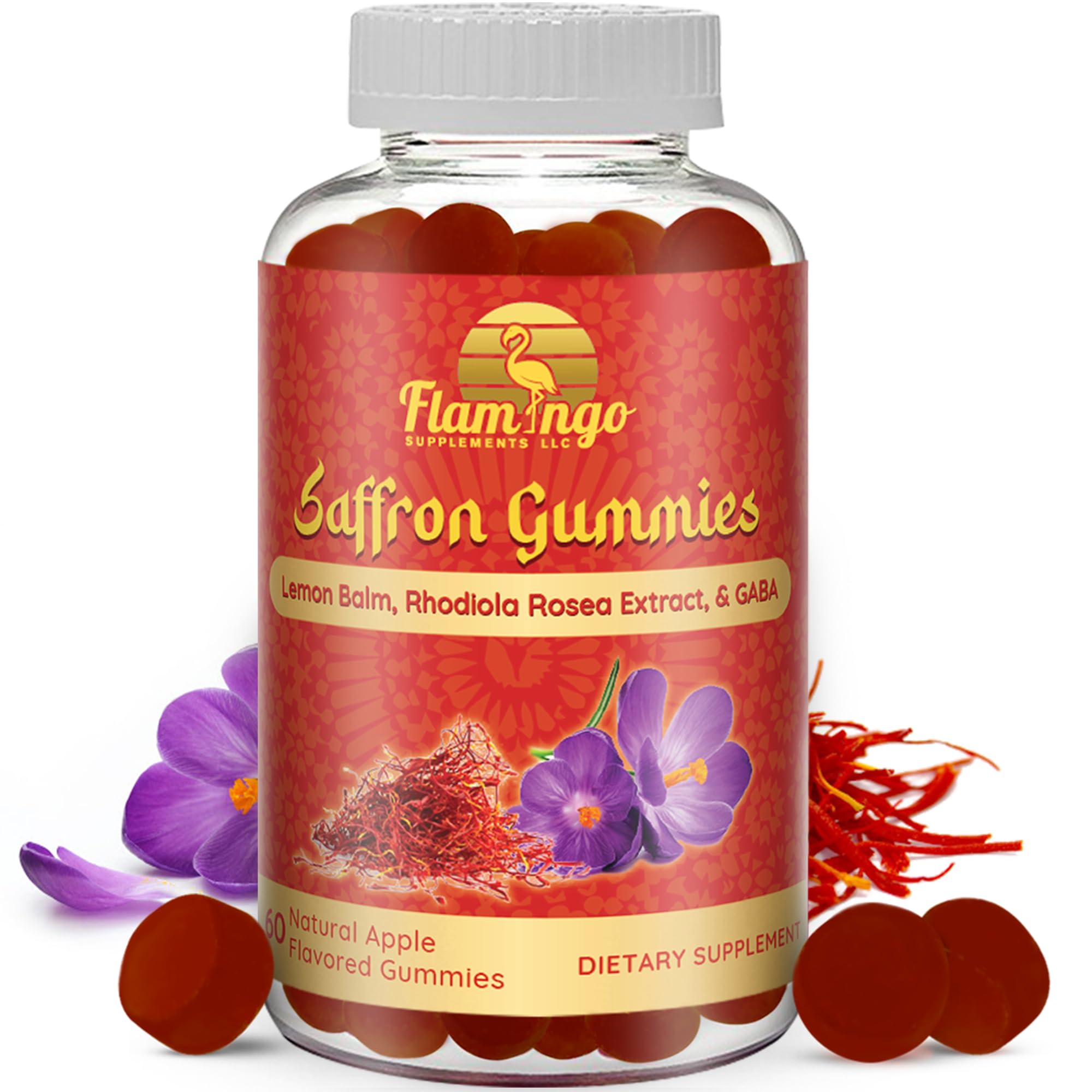 Buy Saffron Extract Gummies Saffron Supplement 30mg Enhanced with