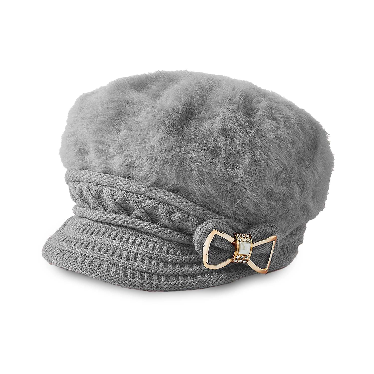 Coopers of Stortford Cloche Peak Hat Grey