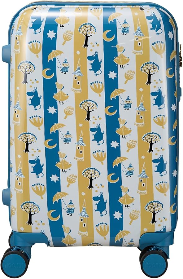 Amazon | スーツケース ムーミン Sサイズ HAP2317-48 MC29.ブルー Amazon | スーツケース ムーミン Sサイズ HAP2317-48 MC29.ブルー