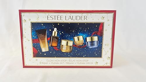 Miniatura 2 de Estee Lauder El juego Glow Non-Stop Repair + Hydrate 247 incluye crema de noche revitalizante Supreme+, crema energética juvenil, bálsamo ocular