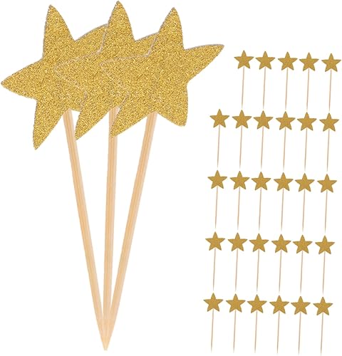 Abaodam Juego de 280 tazas de papel para decoración de tartas de estrellas, para cupcakes, para decoración de pasteles, decoración de pasteles,