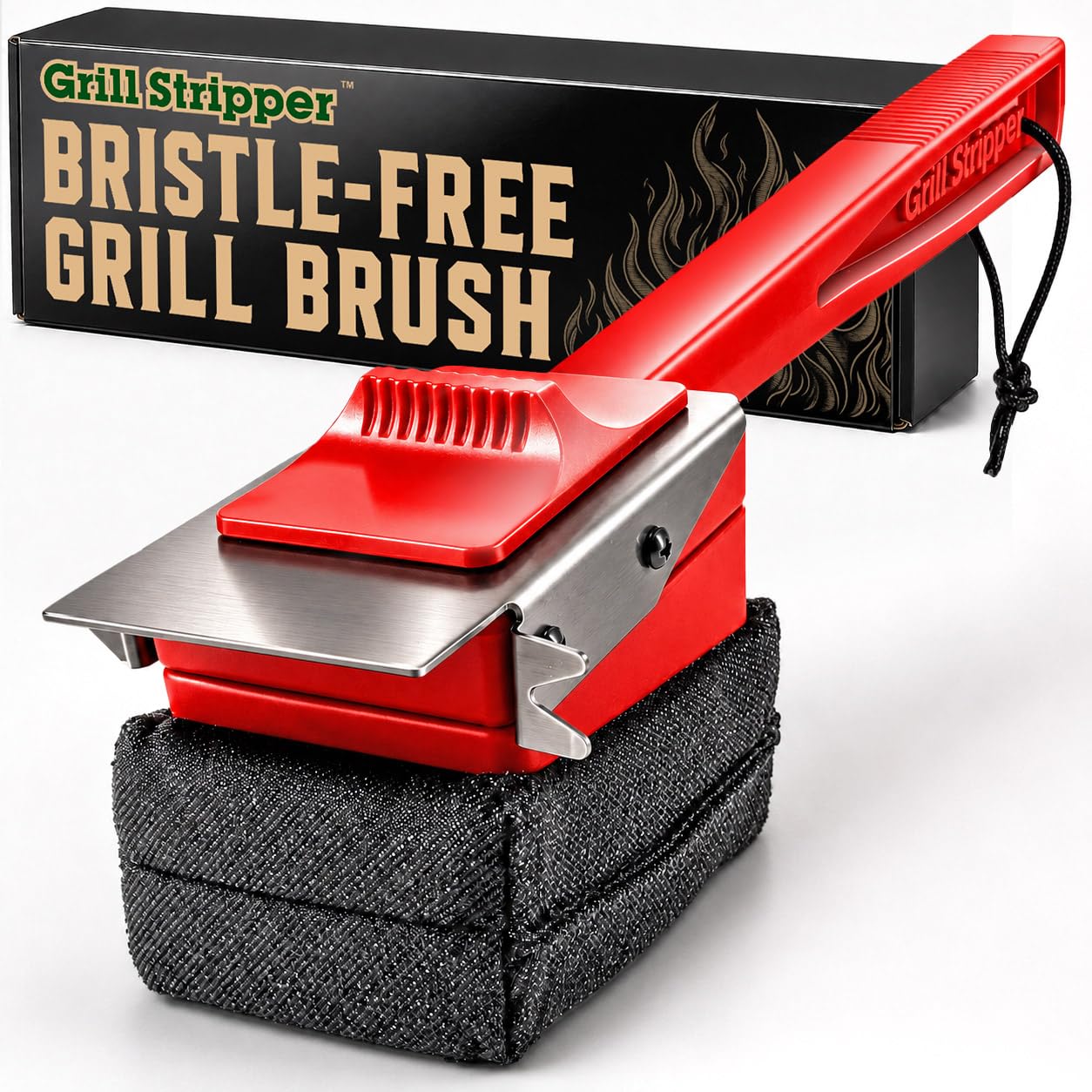 Grill Stripper Bristle Free Grill Brush