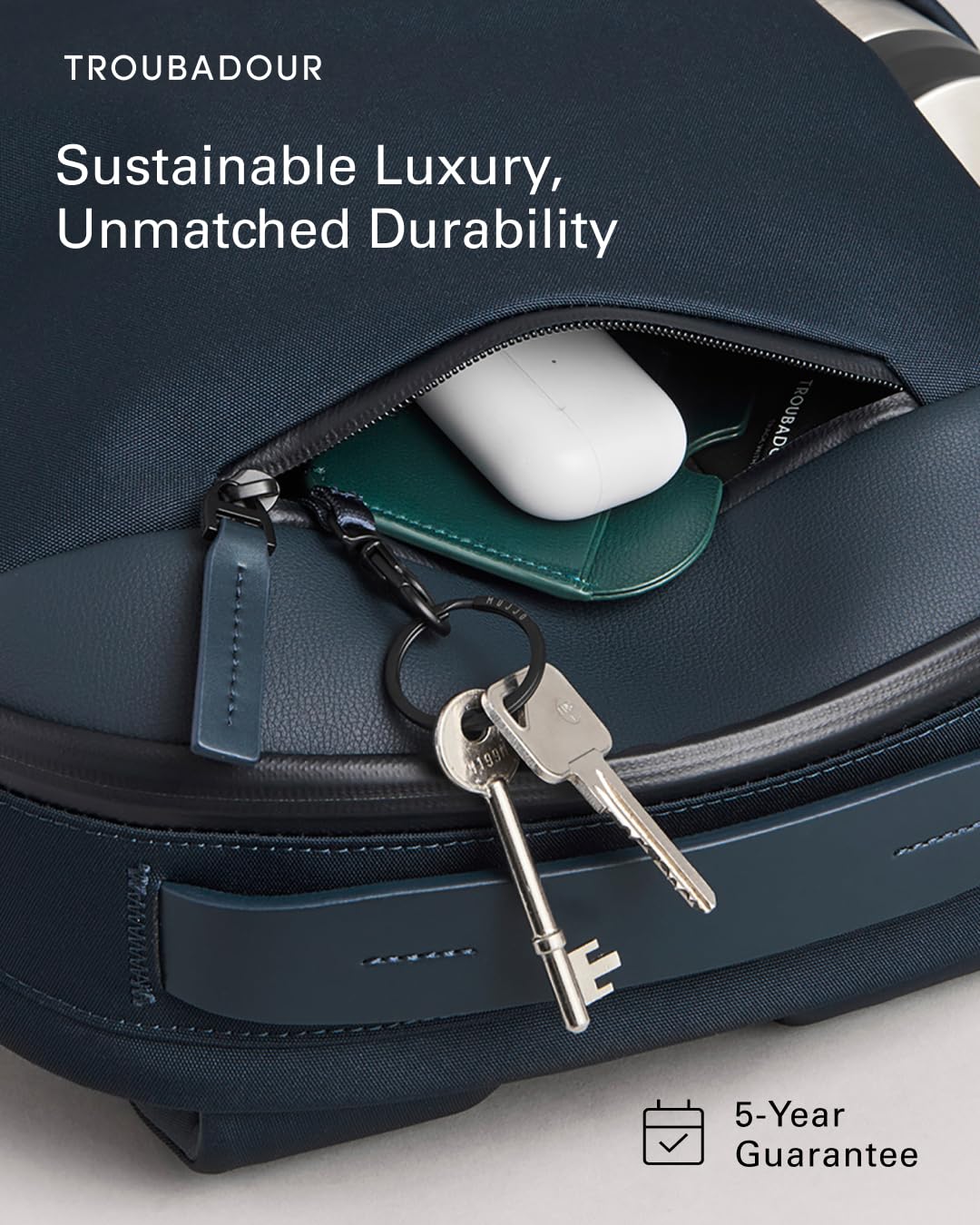 【美品】TROUBADOUR Apex Compact Backpack 3.0 Troubadour Apex Compact 16L Premium Laptop Backpack