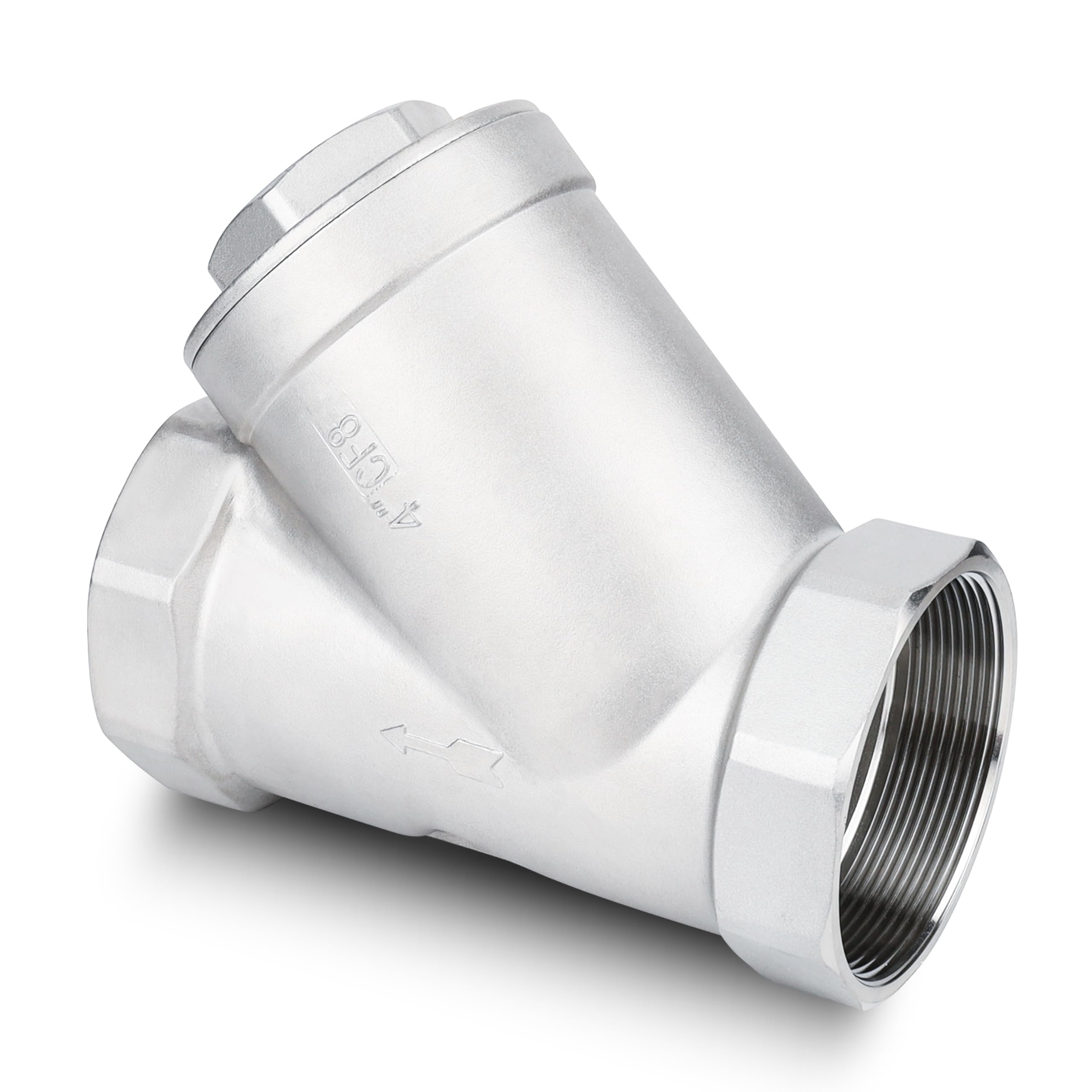 1" NPT Industrial Plumbing Y Strainer, 304 Stainless Steel, Female Thread — Amazon image 12