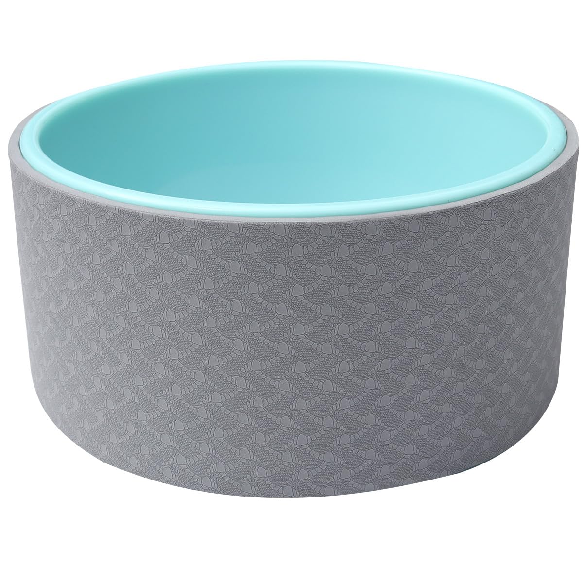 LIOOBO Yoga Rad 10,5 Zoll Yoga Kreis Pilates Ring zur Taillenformung mit Anti Rutsch Oberfläche für Rückenübungen und Fitness
