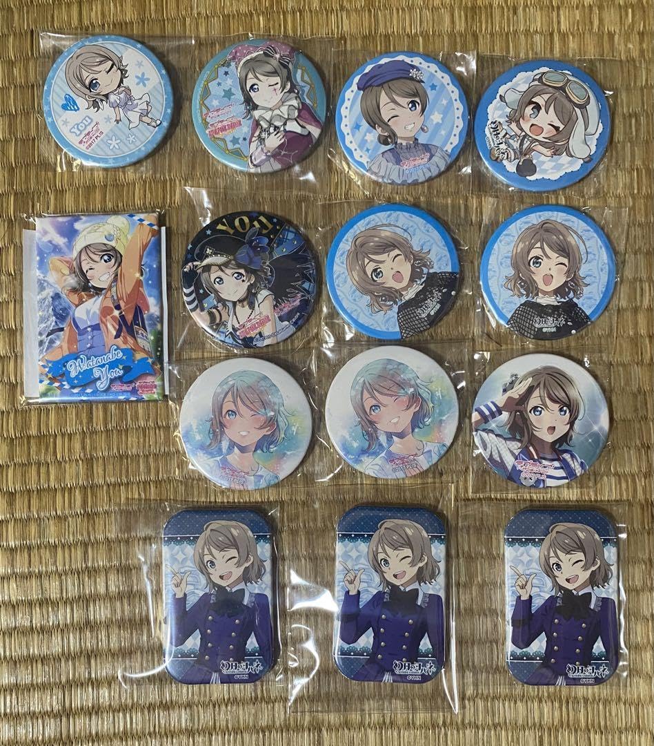 Amazon.co.jp: ラブライブ サンシャイン Aqours 渡辺曜 缶バッジ