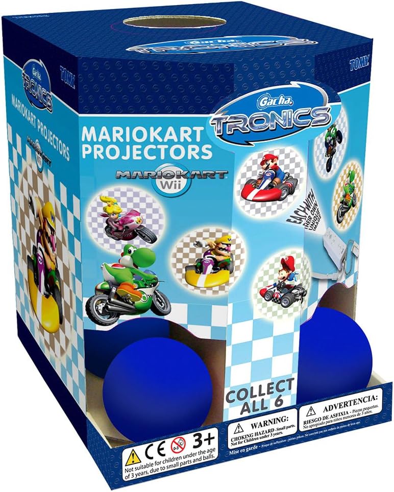 Gachas Tomy Nintendo Mario Kart Wii TM964 Case Projectors