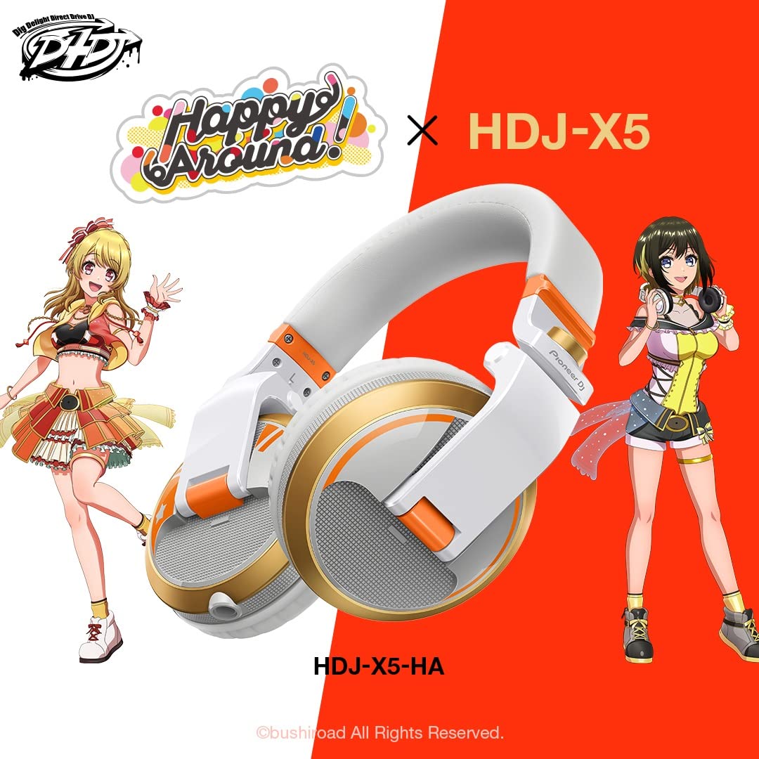 Amazon.co.jp: Pioneer DJ プロフェッショナルDJヘッドホン HDJ-X5-HA