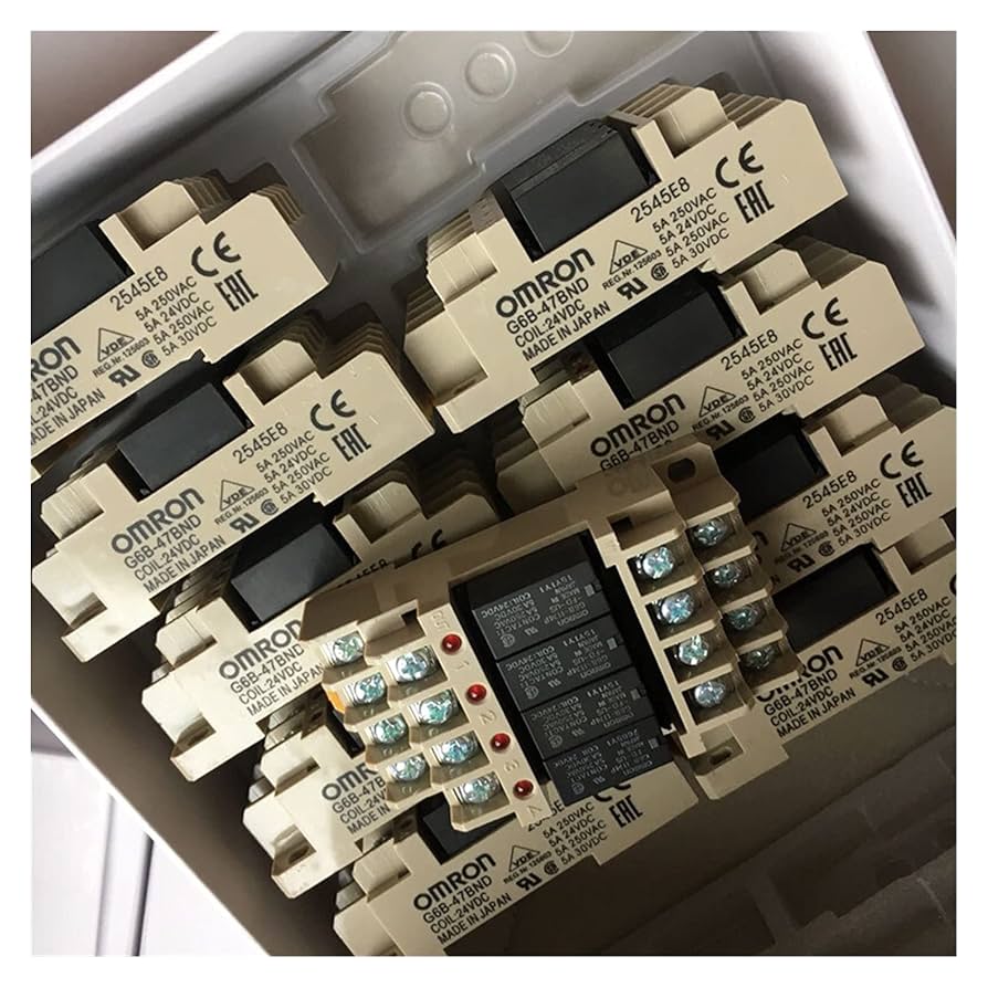 ターミナルリレー　G6D-F4B 24VDC 20個 標準在庫品】 オムロン G6D-F4B DC24 ターミナルリレー | 電設