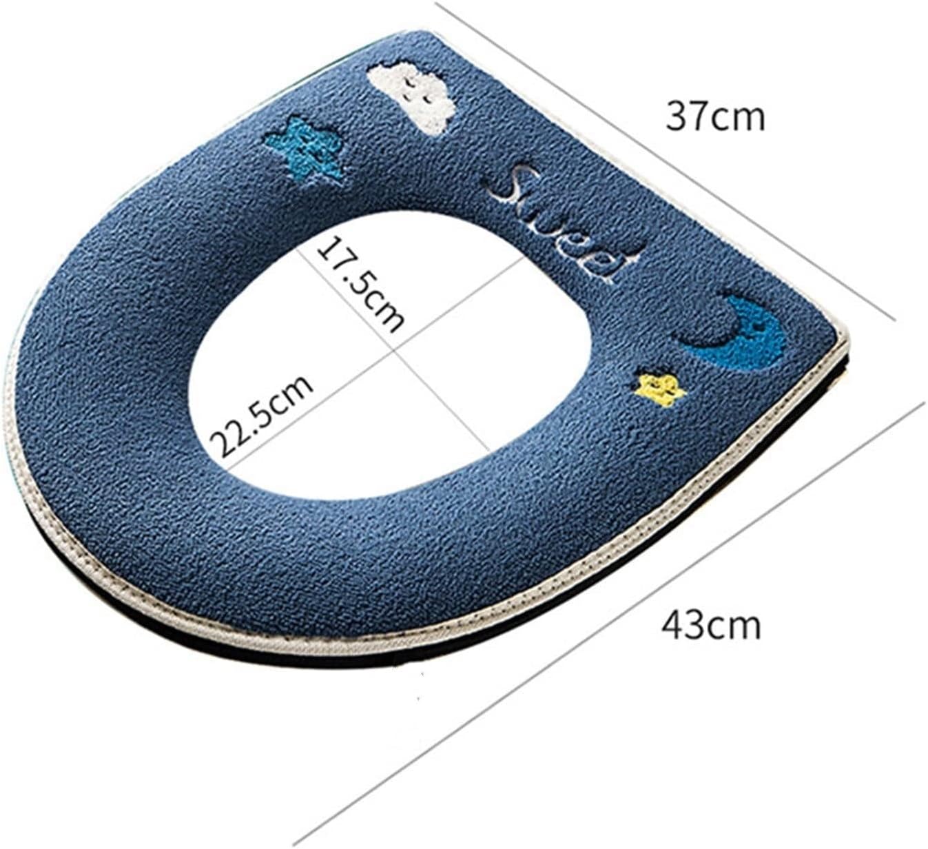 Toilet Seat Cover Household Paste Type Universal Summer Toilet Zipper with Soft Seat Cushion Toilet seat