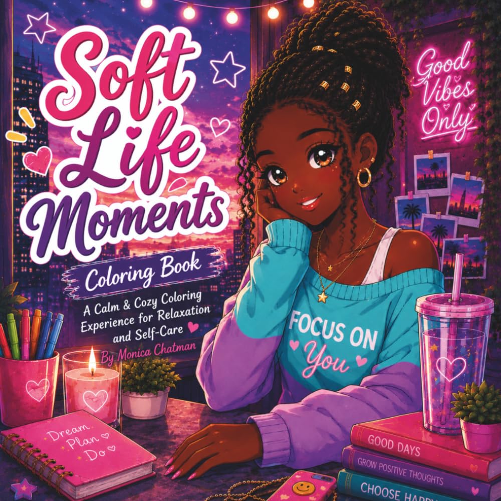 Soft Life Moments Coloring Book: A Calm & Cozy Coloring Experience for Relaxation and Self-Care