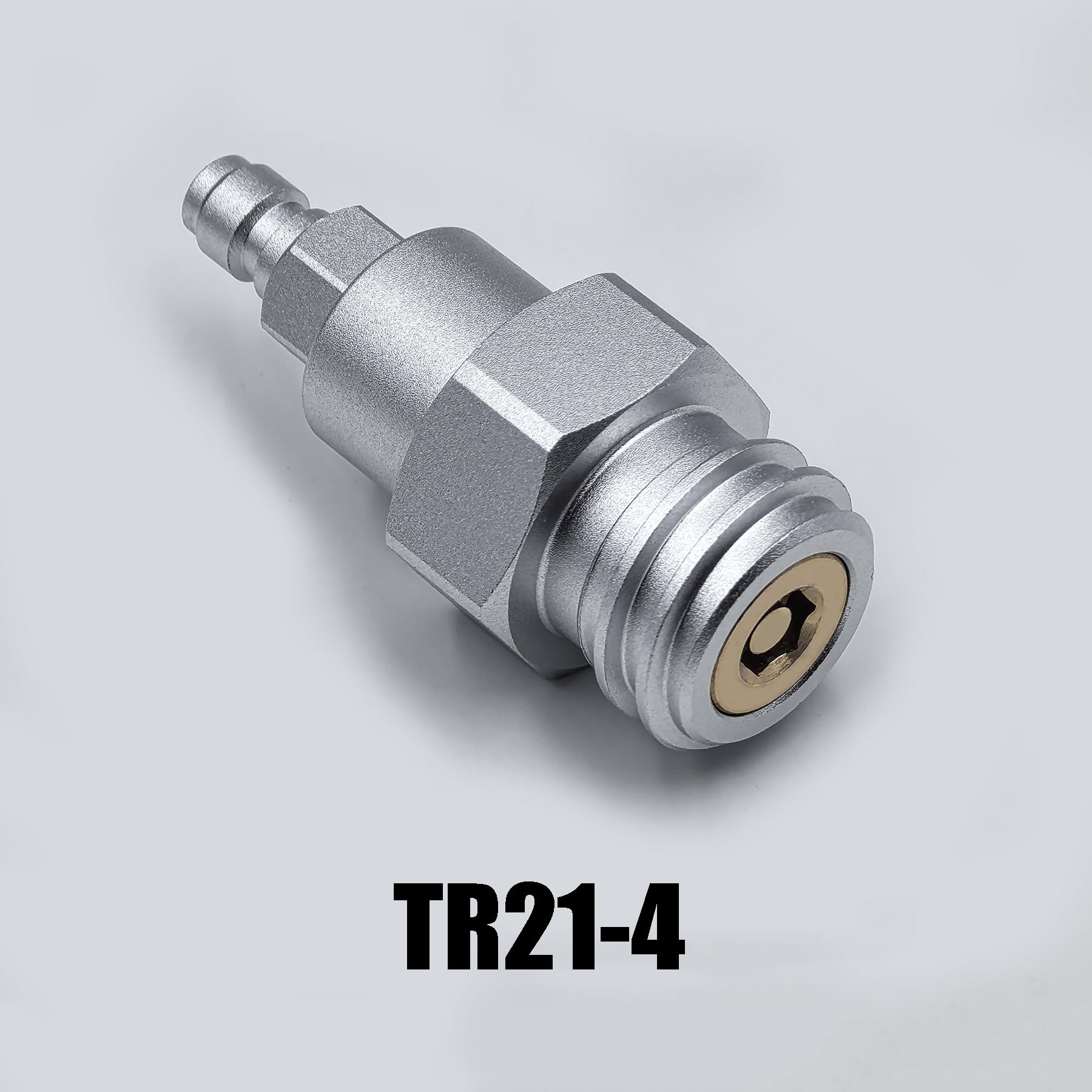 DRYHTEN Soda Wasser Maker Maschine Kohlendioxid Füllstation Adapter TR21-4 für externen CO2 Tank mit 1 Meter / 2,5 Meter Schlauch Kit und 8 mm Male Schnellverbinder (Rohrlänge 2.5 m)