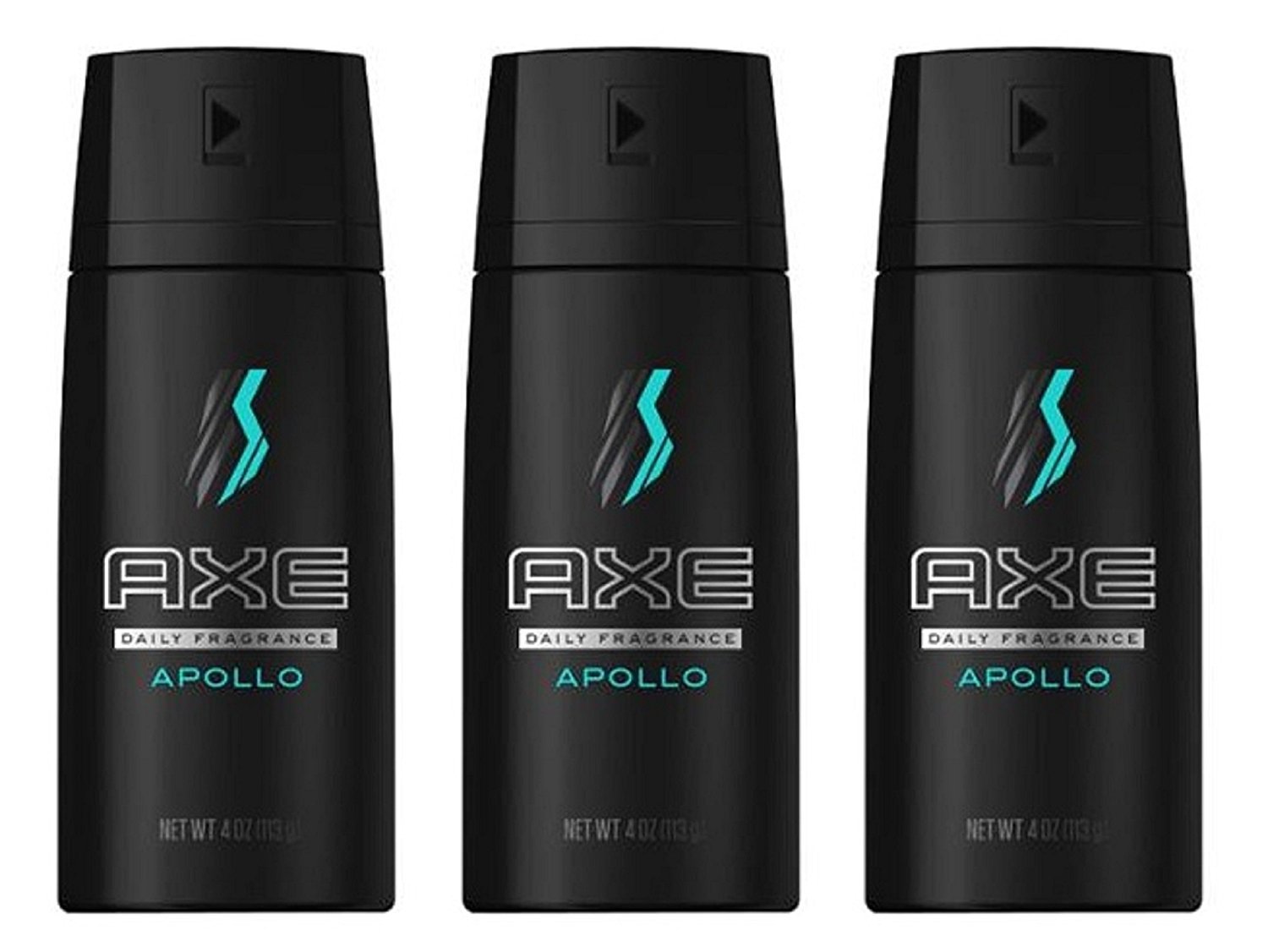 Axe Body Spray Apollo Deodorant Body Spray (3 Pack)