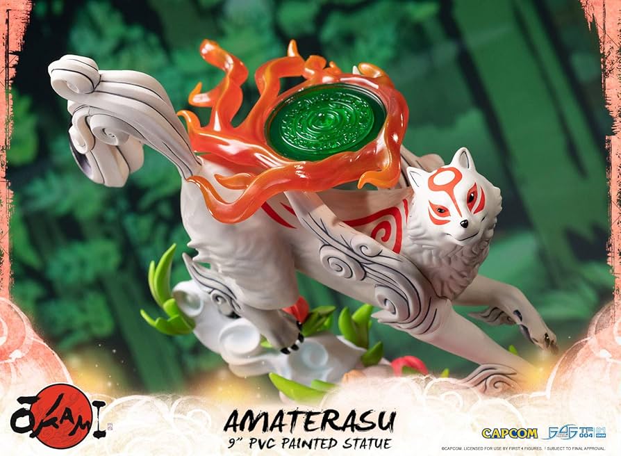 Amazon.com: First4Figures 608685 Okami: Amaterasu PVC