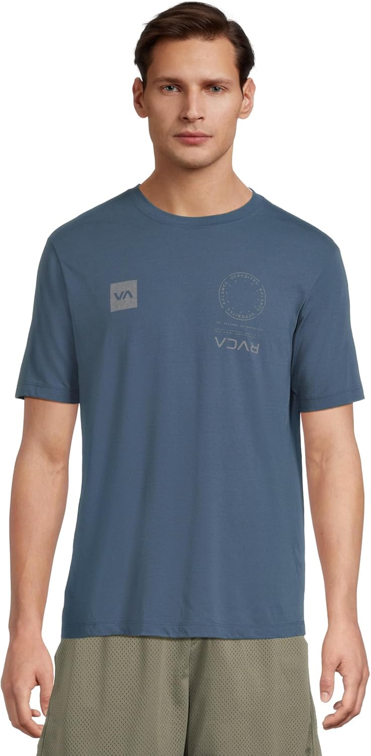 RVCA Men's Va Mark Reflective Short Sleeve