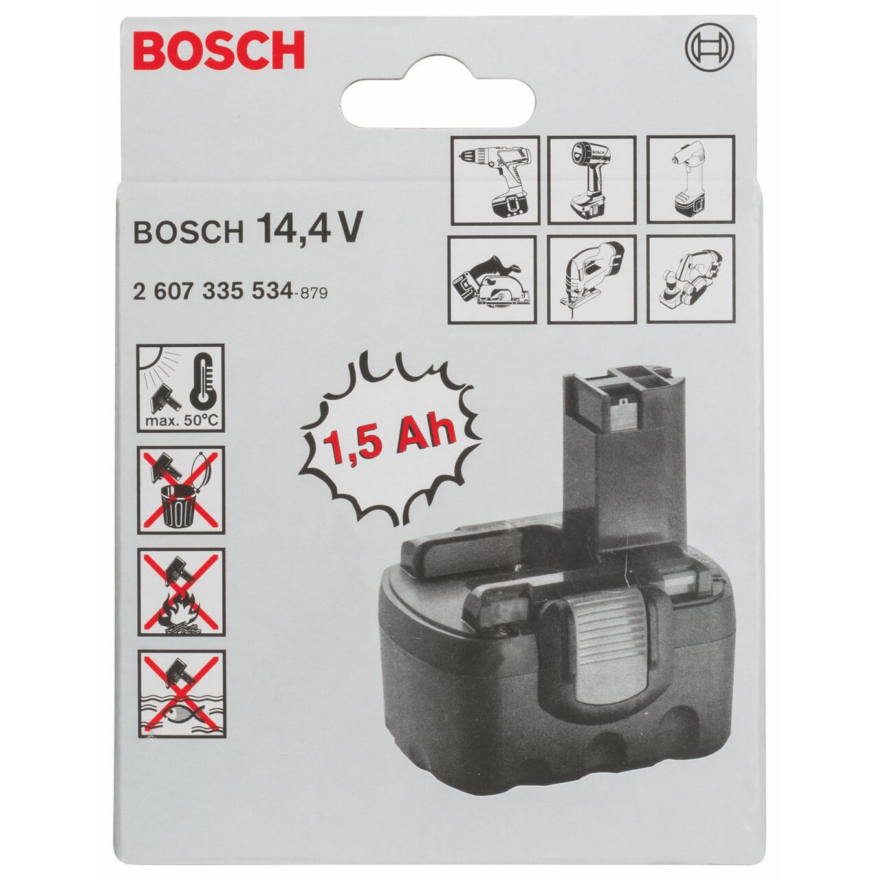 Buy Bosch 2607335534 14.4V NiCd OBattery Pack for Bosch Cordless Drill