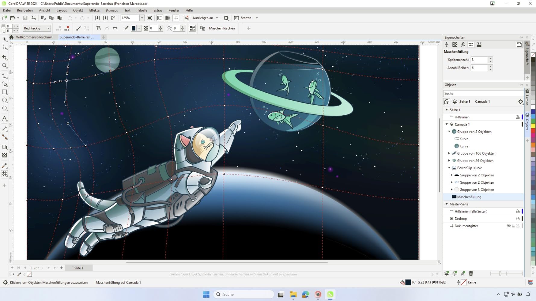 COREL CorelDRAW Graphics Suite Special Edition 2024 OEM inkl. AfterShot 3 + PhotoMirage Express Dauerlizenz (Win10/11-64Bit) Papp-Case
