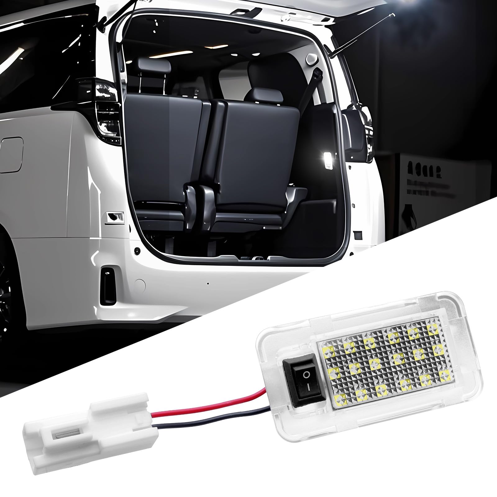Amazon | Futwod LED ラゲッジランプ トヨタ アルファード 30系 20系