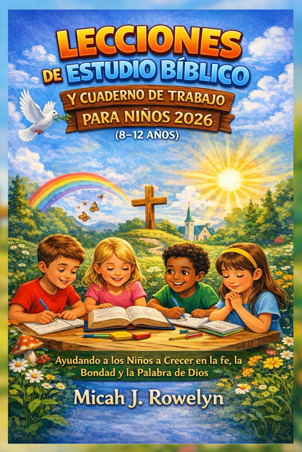 LECCIONES DE ESTUDIO BÍBLICO Y CUADERNO DE TRABAJO PARA NIÑOS 2026 (8-12 AÑOS): Ayudando a los Niños a Crecer en la fe, la Bondad y la Palabra de Dios