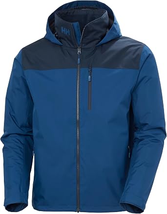 Helly Hansen Men's Crew Hooded Midlayer Jacket 2, Dark Blue, 4XL
