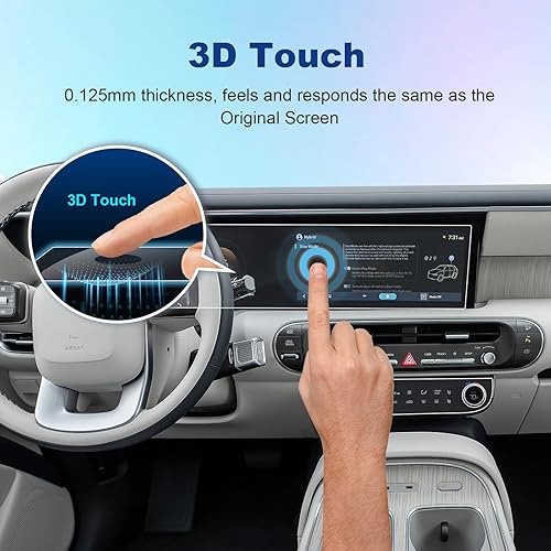 Miniatura 55 de Protector de pantalla Palisade 2020 2021 2022 para Hyundai Palisade (SEL/Limited/Caligrafía) Pantalla táctil de 10.25 pulgadas, vidrio templado 9H