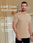 COOFANDY Men's T Shirts Short Sleeve Soft Crew Neck Lightweight Tee Shirts Casual Summer Basic Tops