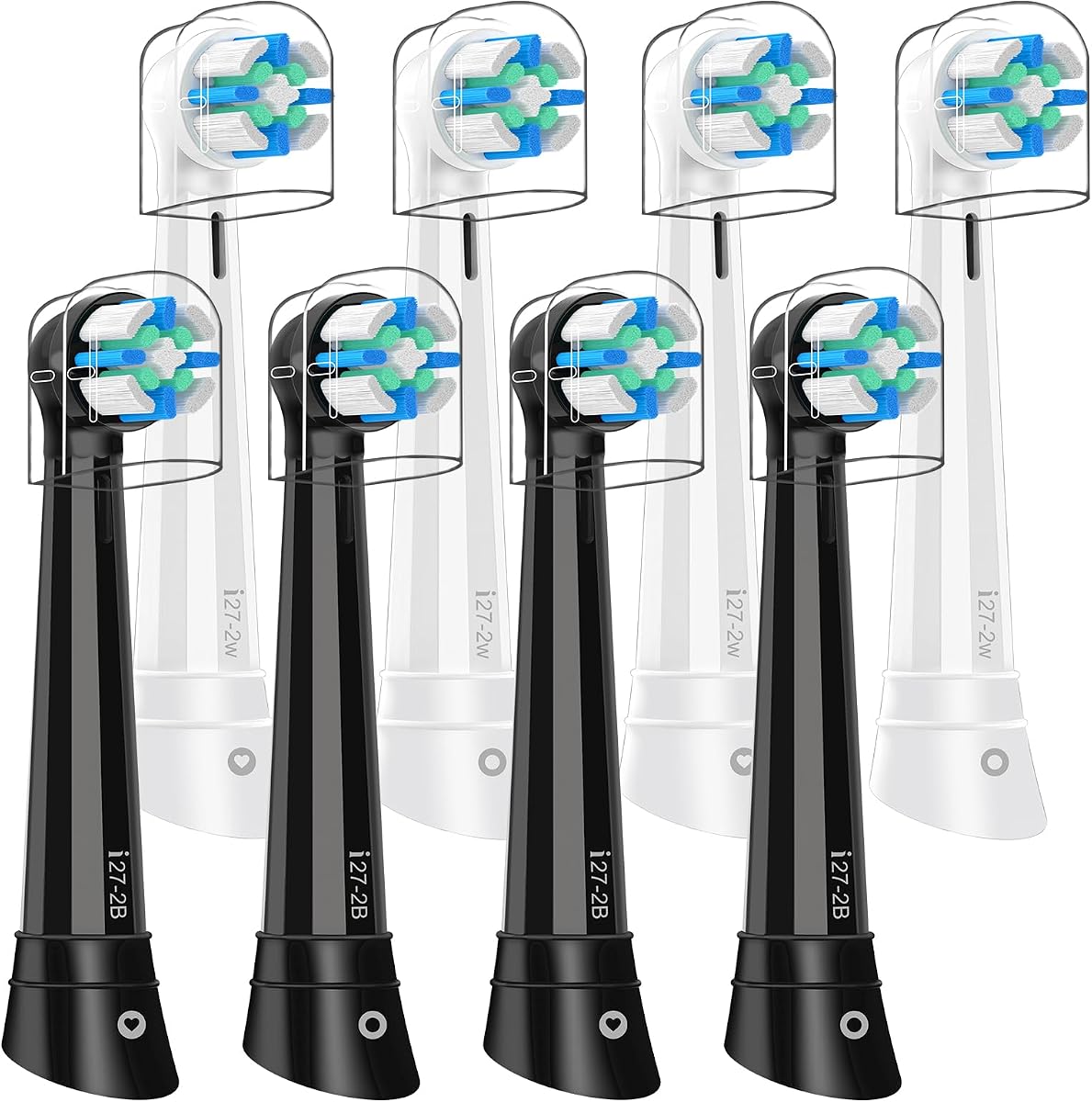 8 Pack IO Replacement Head Compatible with Oral B IO Electric Toothbrushes