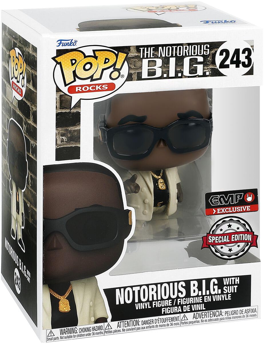 Funko Pop! Pop Rocks: Notorious B.I.G (Suit) Pop Vinyl