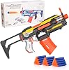 XTOYZ Automatic Toy Gun for Nerf Guns Darts, Motorized Toy Blaster with 30 Foam Darts, Shooting Toy Gifts for Kids, Teens, and Adults