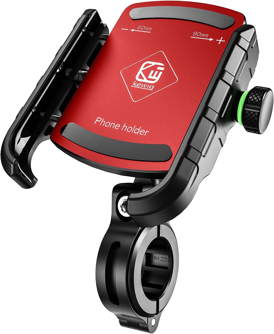 Support Téléphone Vélo 360° Universel - Noir - Pour GPS, Photos, Appels