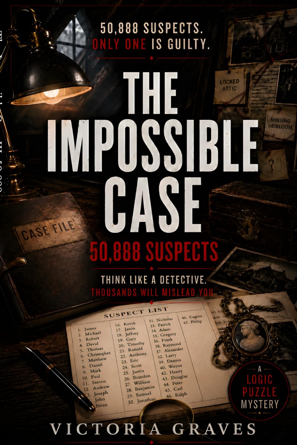 The Impossible Case III: 50,888 Suspects: Think Like a Detective. Thousands Will Mislead You.