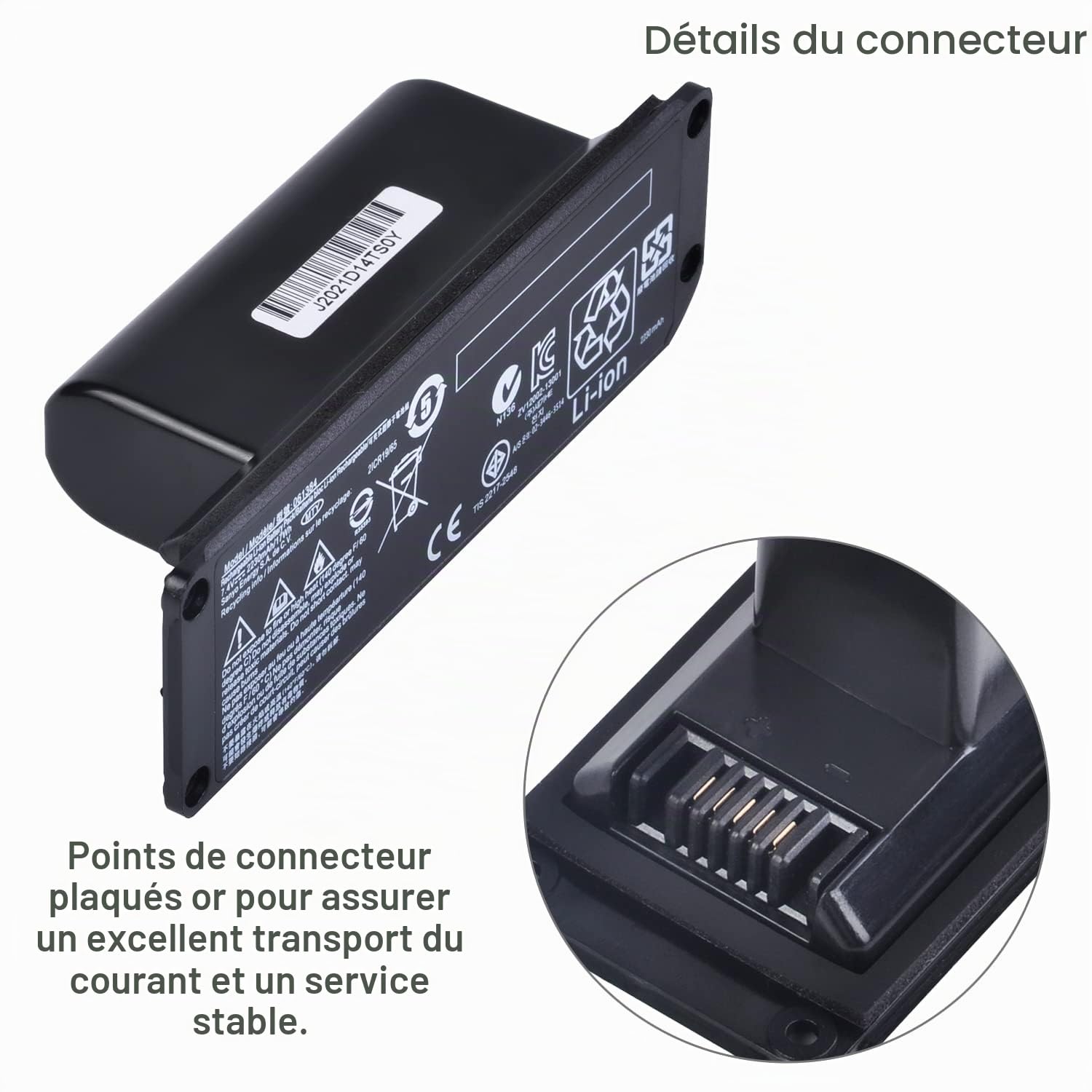 DuraPro 061384 Batterie pour haut-parleur Bluetooth Bose SoundLinkMini One 061385 061386 063404 063287 Series