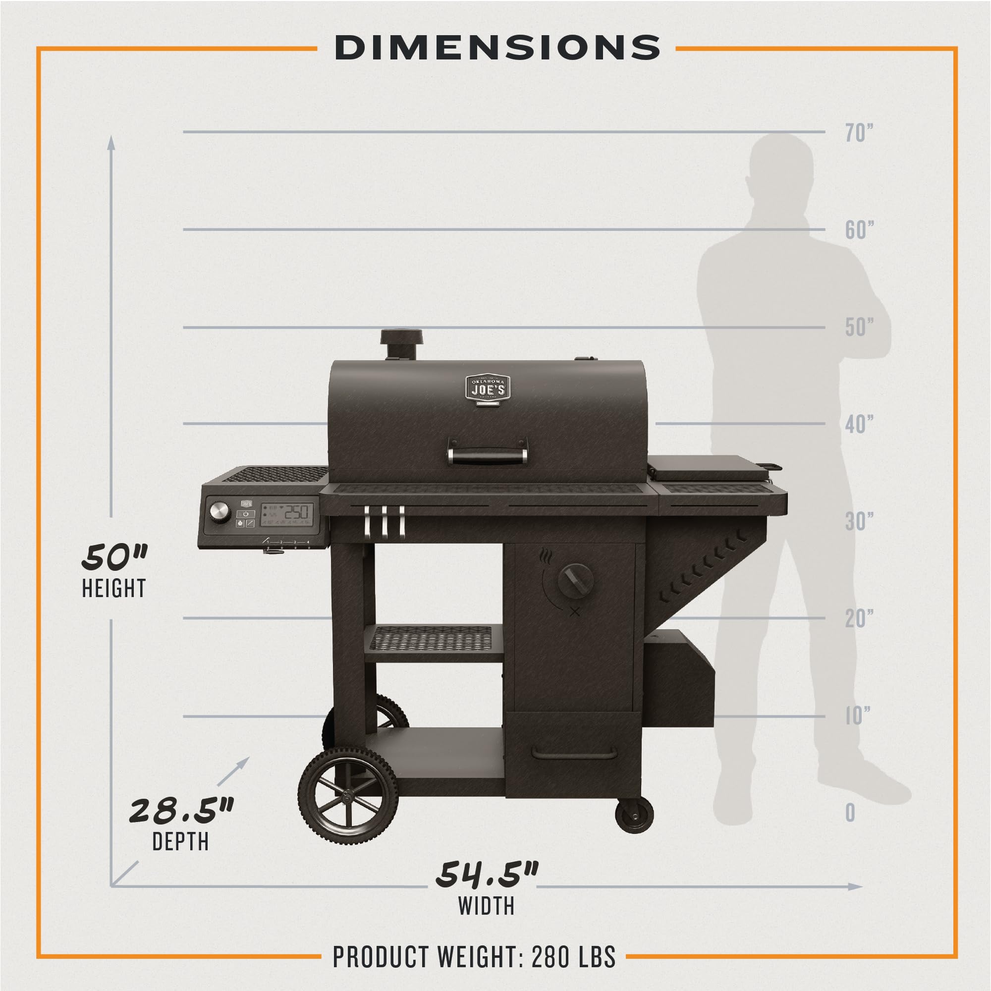 Amazon.com: Oklahoma Joe's Tahoma Auto-Feed Charcoal 900 Deluxe