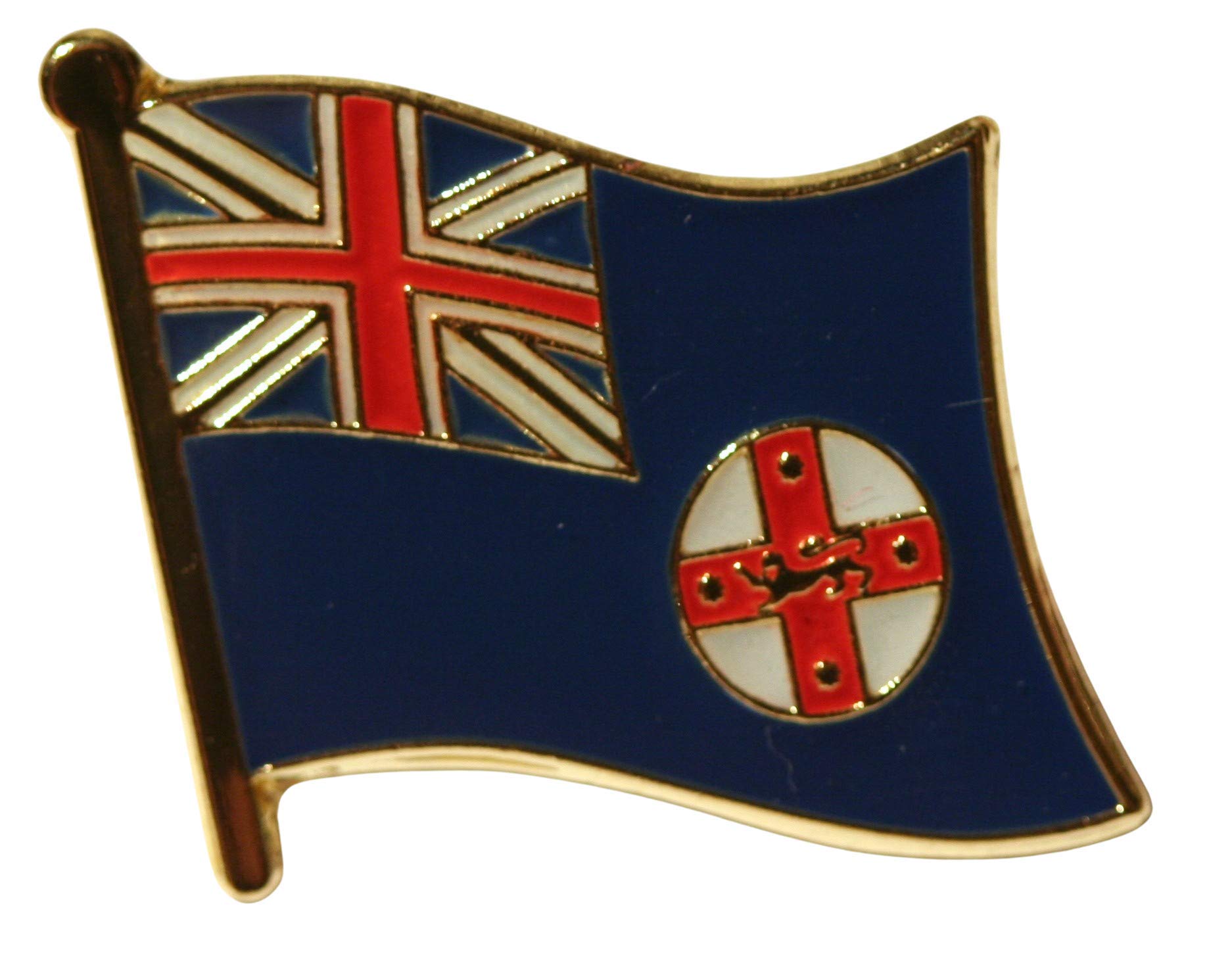 Buxton's Badges New South Wales Australia State & Territory Flag Pin Badge (New South Wales)